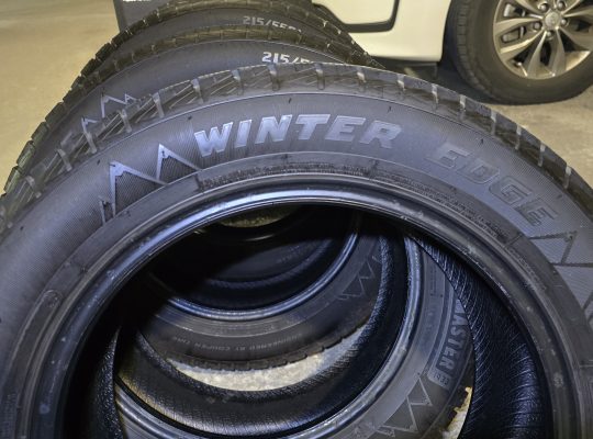 SOLD! Winter Tires 215/55R16 – Excellent Condition – One Season Used